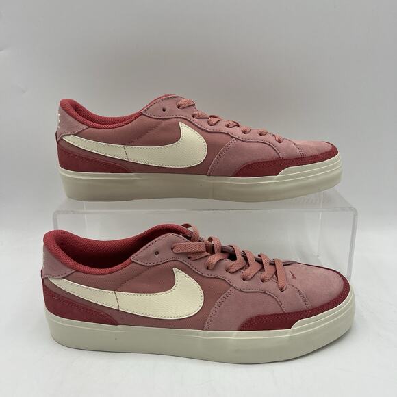 Mens Size 12.5 Nike SB Zoom Pogo Plus Red Stardust Coconut Milk Shoes DV5469 601 - Picture 1 of 5
